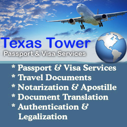 texas tower passport visa services 