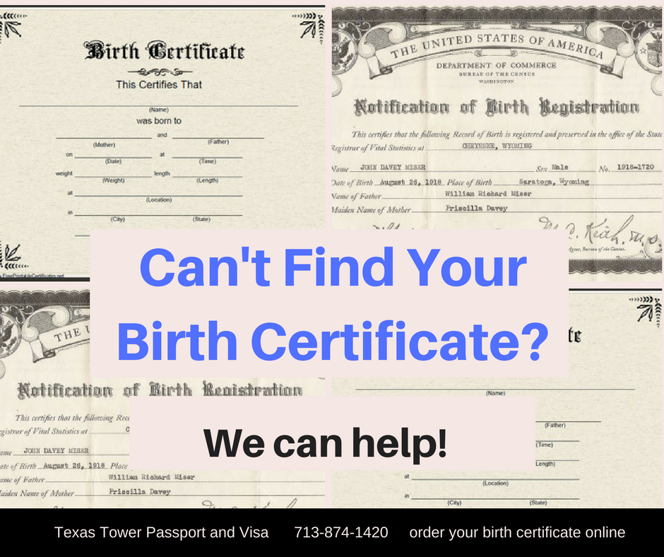 how to get my texas birth certificate online