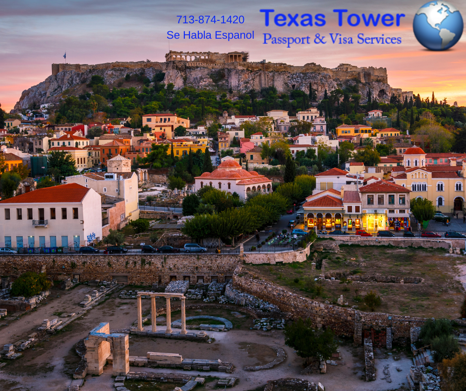 Greece: A Voyage Through Time and Beauty – Texas Tower 24 Hour Passport and Visa